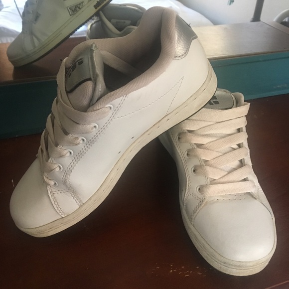 white etnies